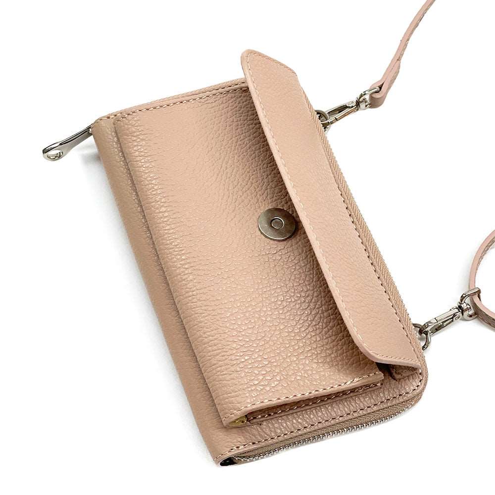 Ava Leather phone holder wallet