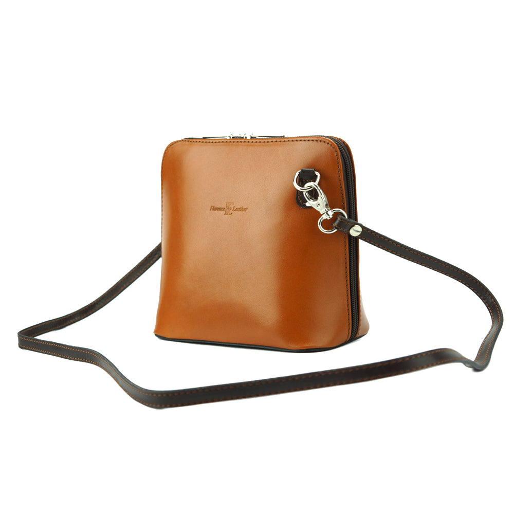 Dalida leather cross-body bag