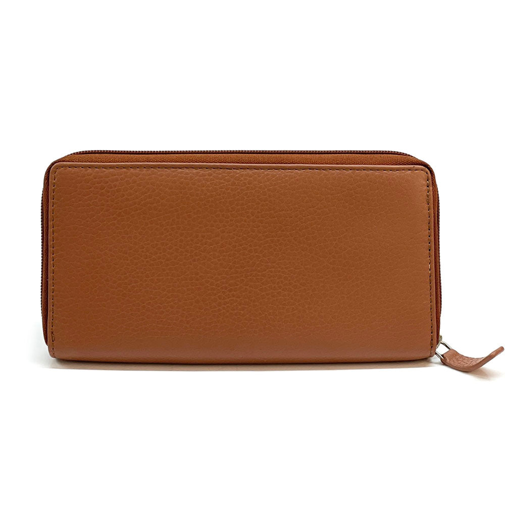 Zippy Wallet in soft cow leather