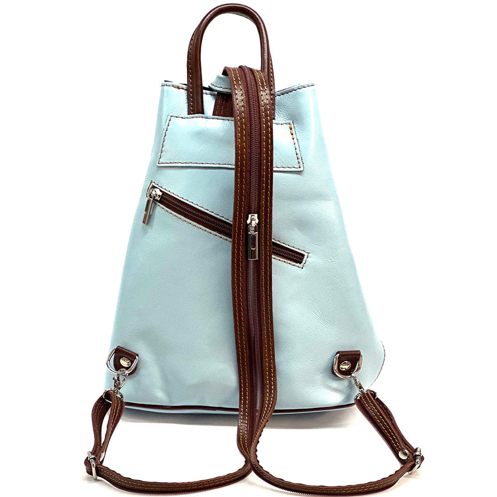 Fiorella leather backpack