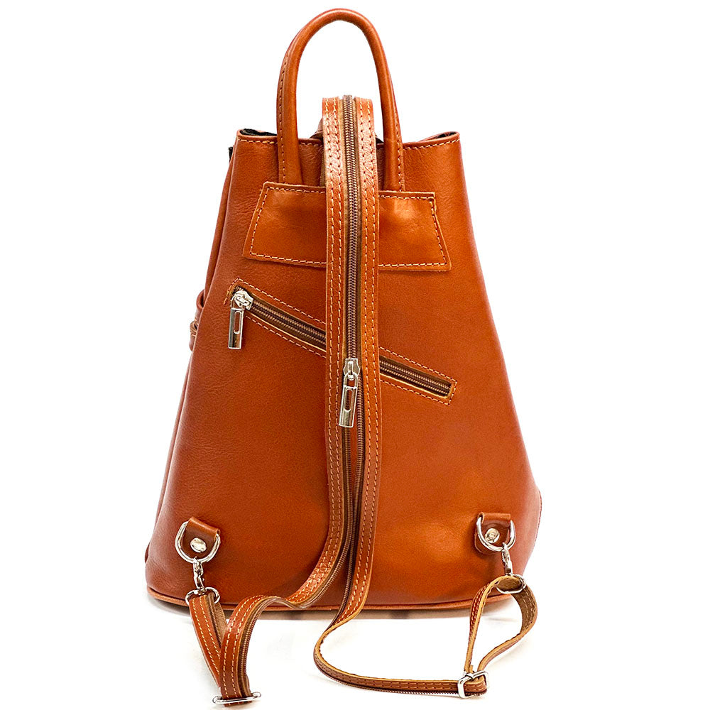 Fiorella leather backpack