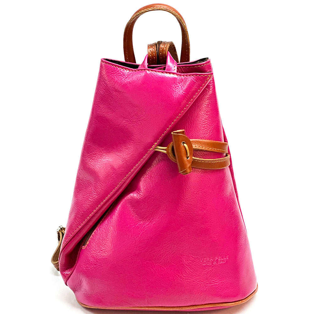 Fiorella leather backpack