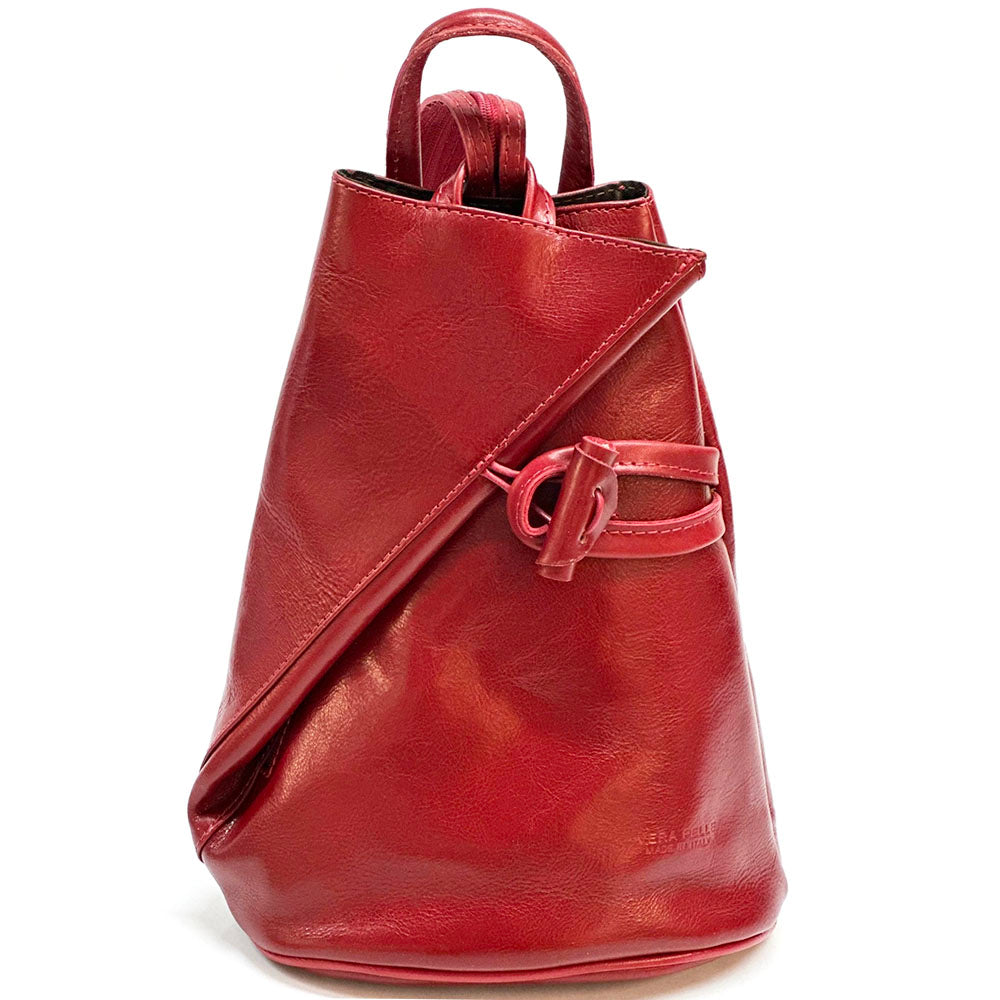 Fiorella leather backpack