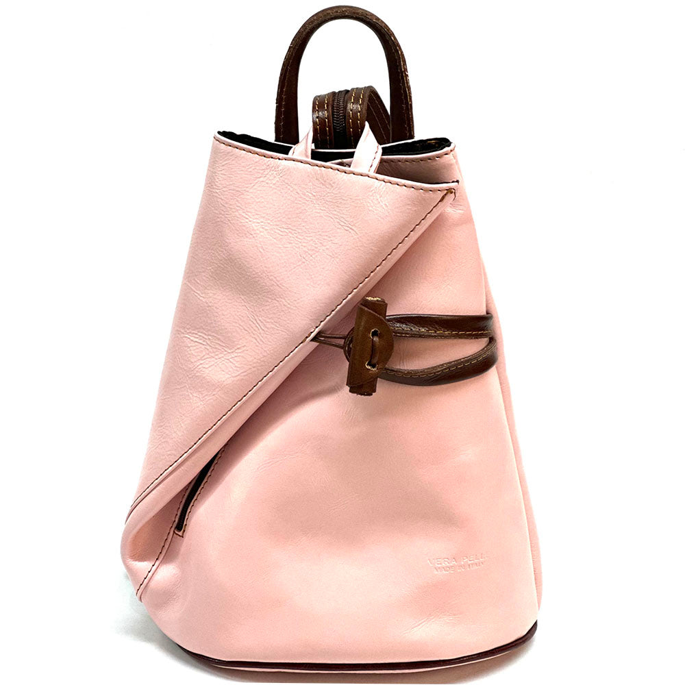 Fiorella leather backpack