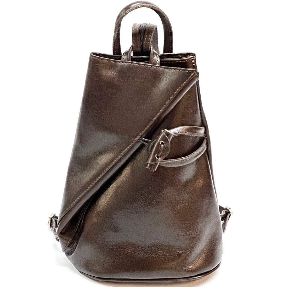 Fiorella leather backpack