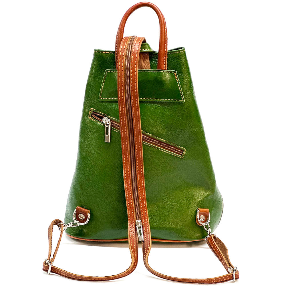 Fiorella leather backpack