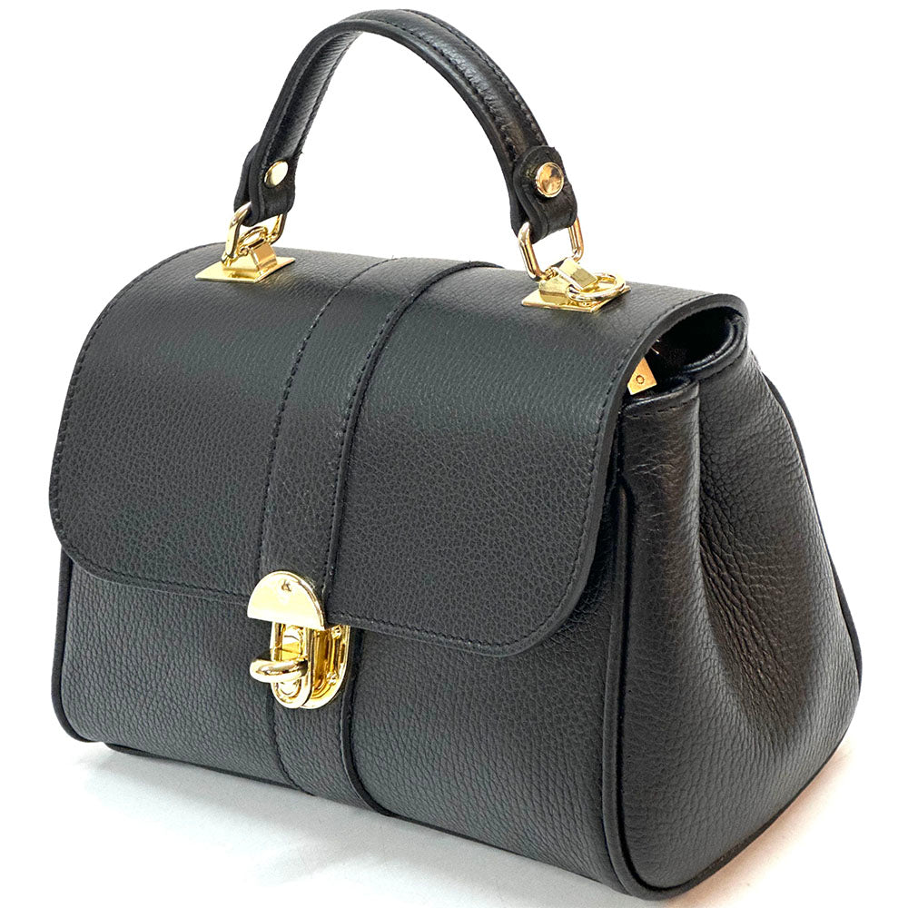 Bowling leather bag handbag