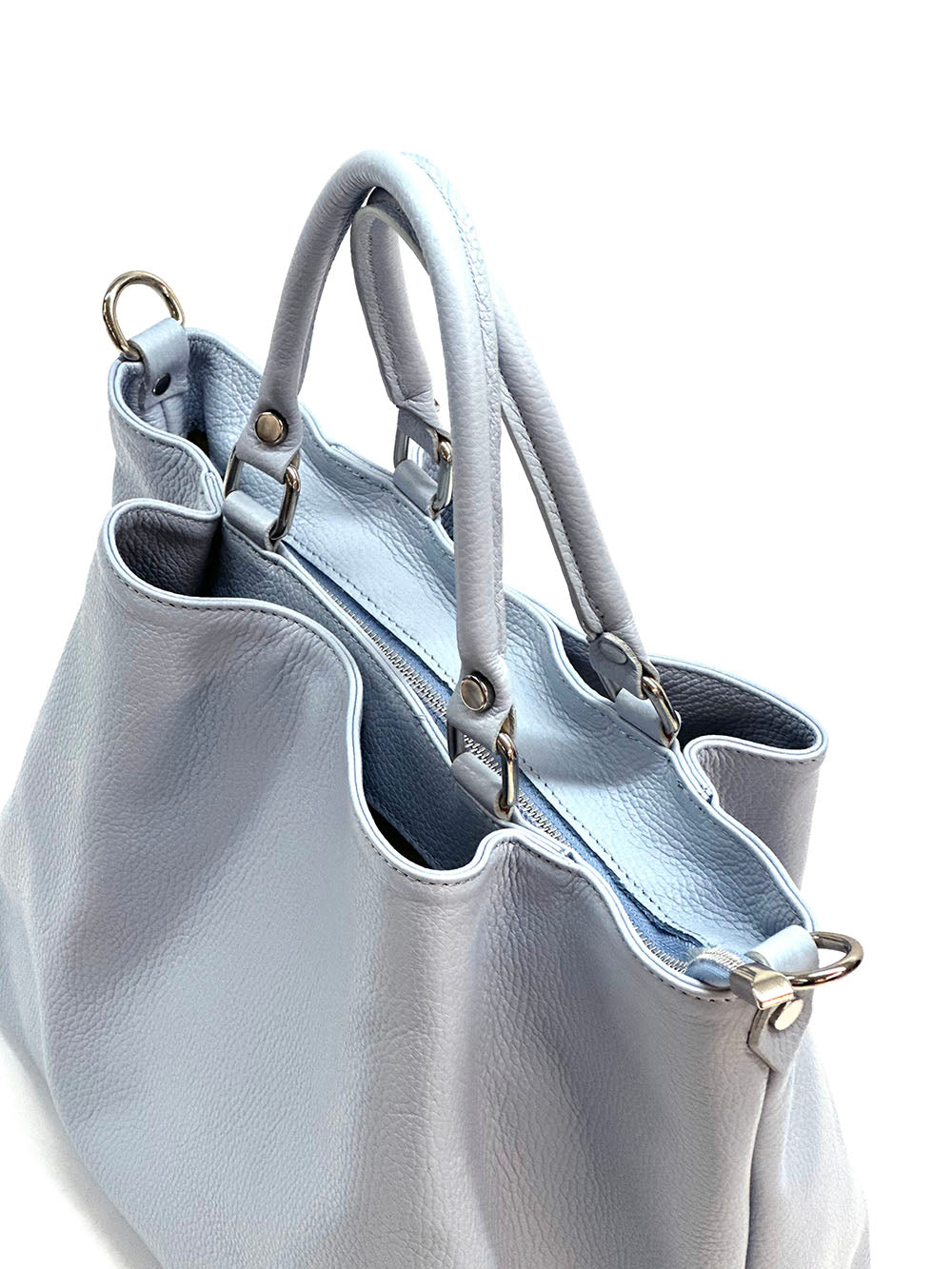 The Donata Leather Hobo Bag