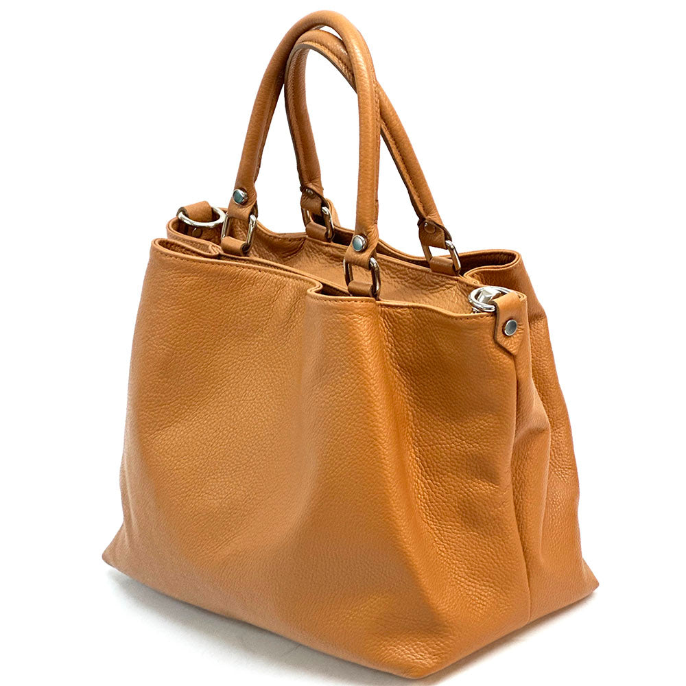 The Donata Leather Hobo Bag