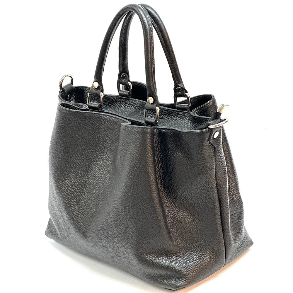 The Donata Leather Hobo Bag