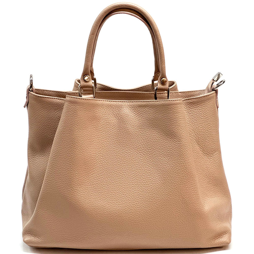 The Donata Leather Hobo Bag