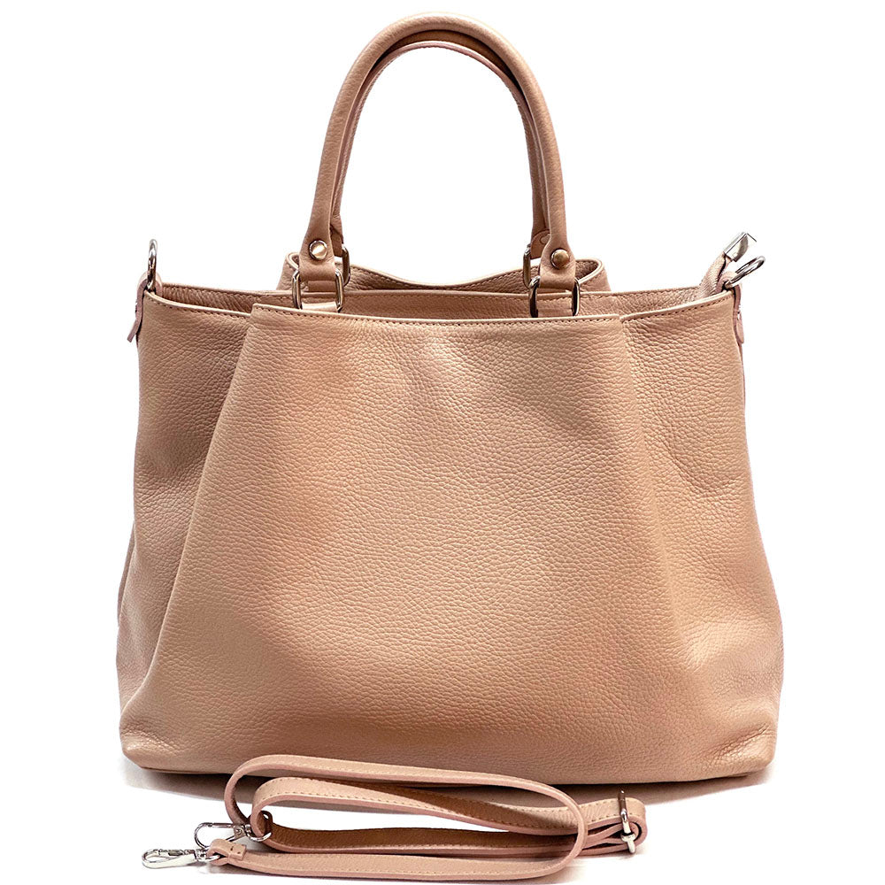 The Donata Leather Hobo Bag