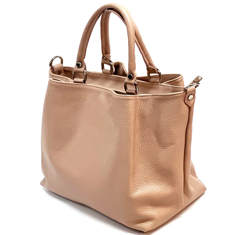 The Donata Leather Hobo Bag