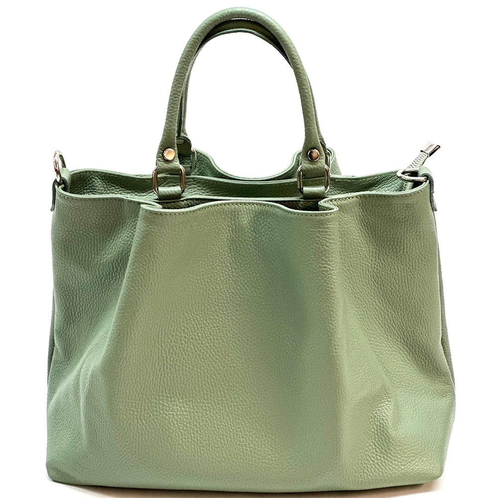 The Donata Leather Hobo Bag