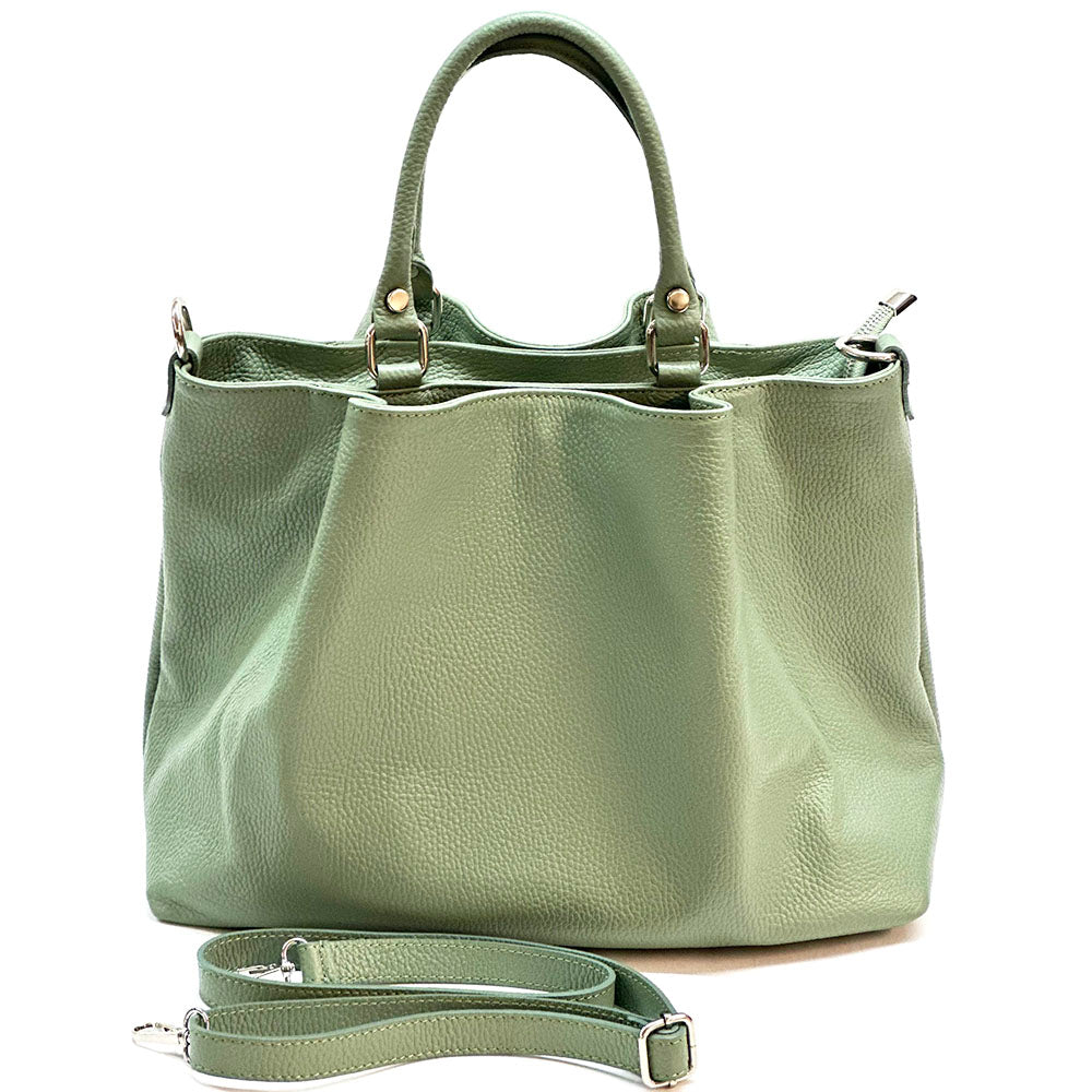 The Donata Leather Hobo Bag