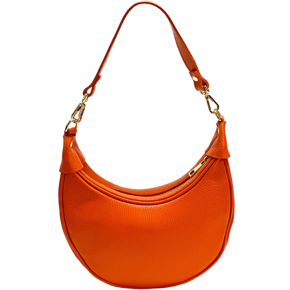 Artemisa leather saddle bag