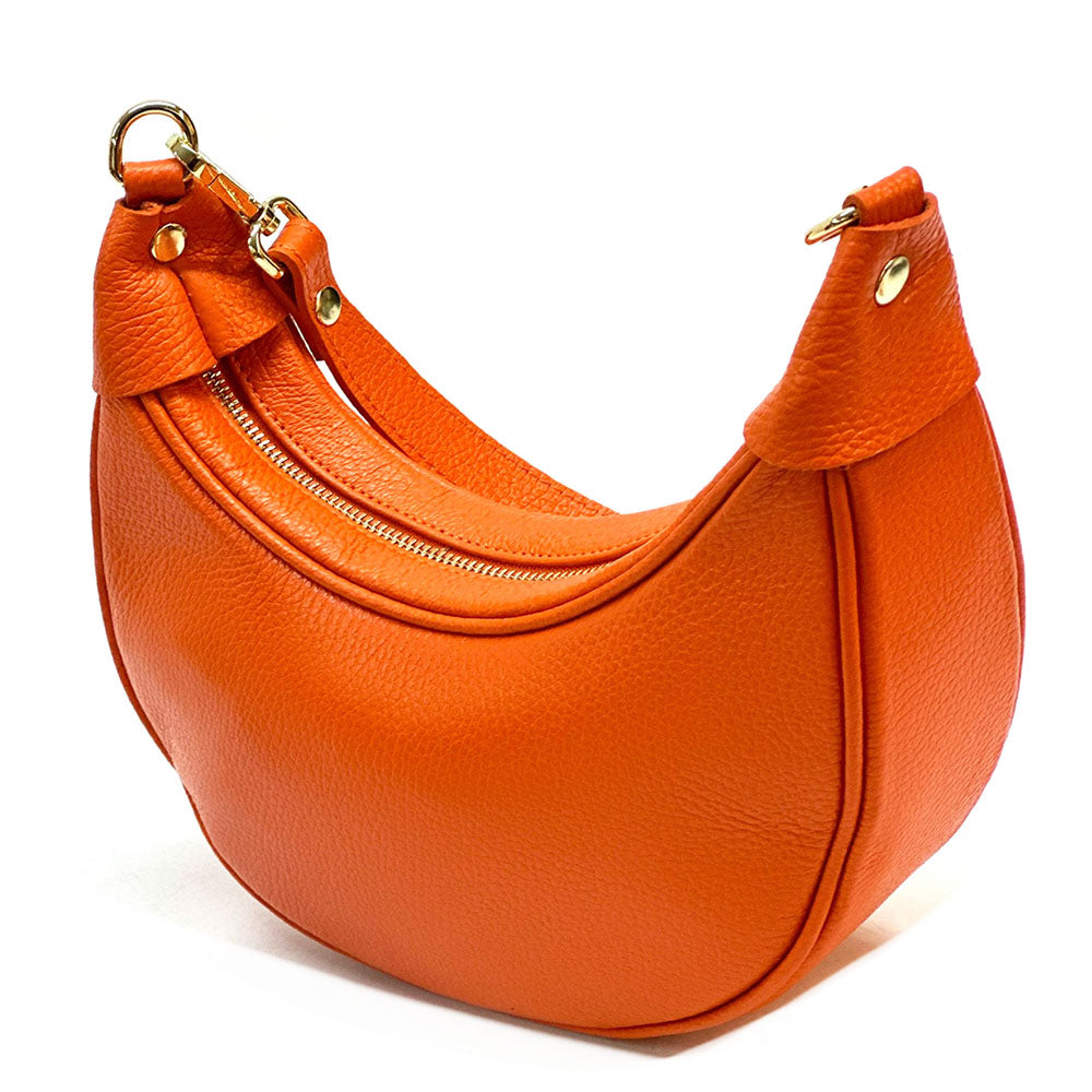 Artemisa leather saddle bag