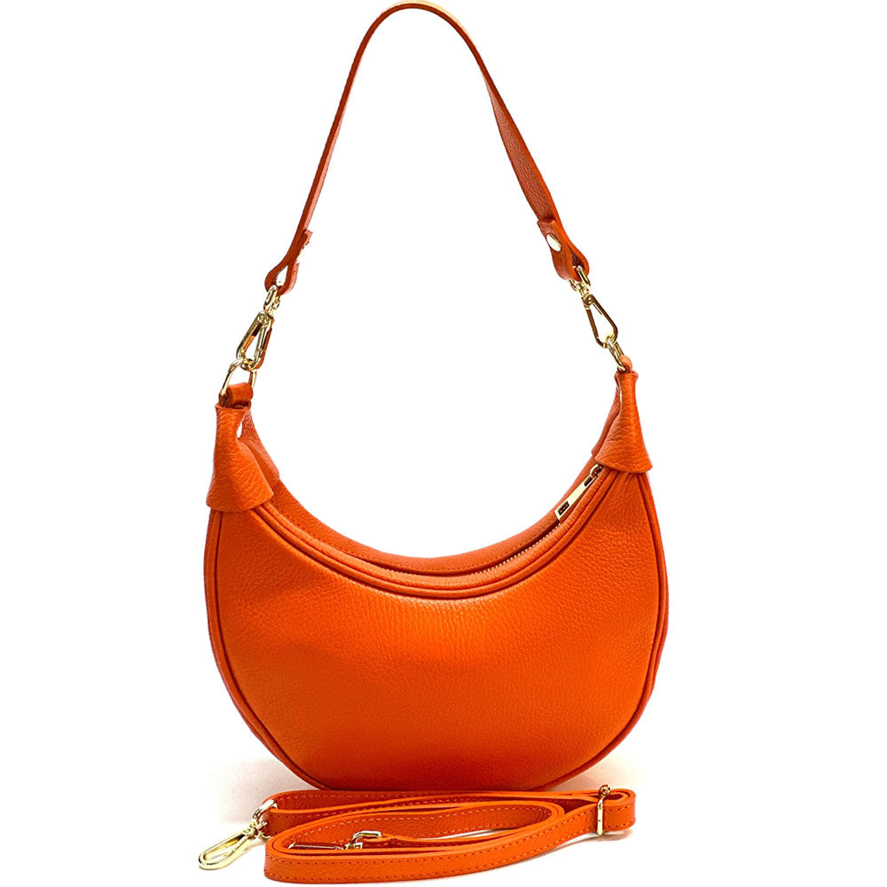 Artemisa leather saddle bag