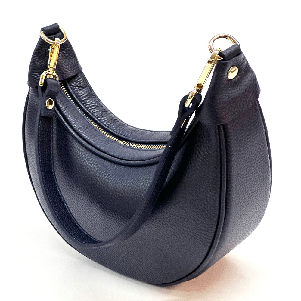 Artemisa leather saddle bag