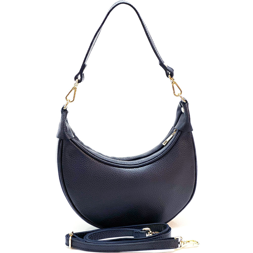 Artemisa leather saddle bag