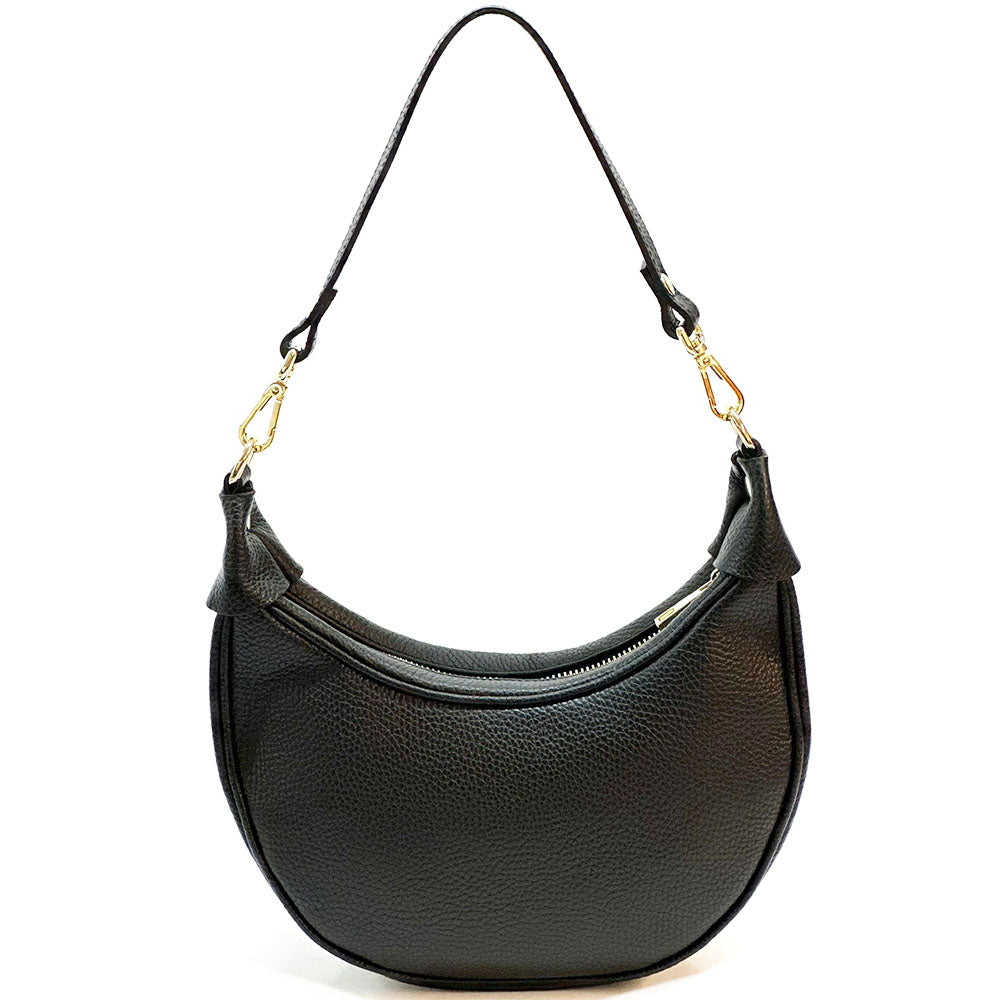 Artemisa leather saddle bag