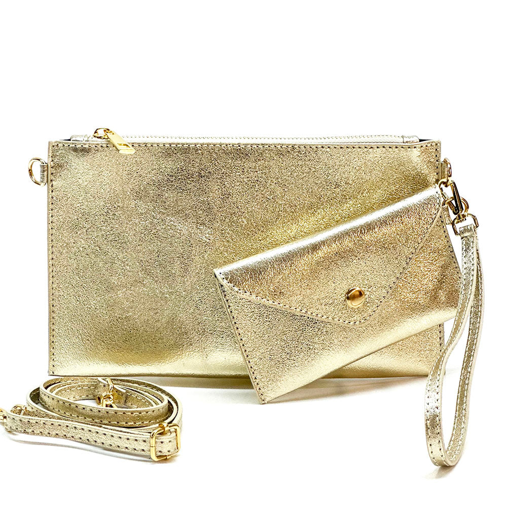 Multipurpose Clutch Solaio by leather