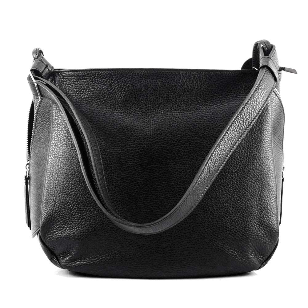 Beatrice leather Handbag Colour Black handbag