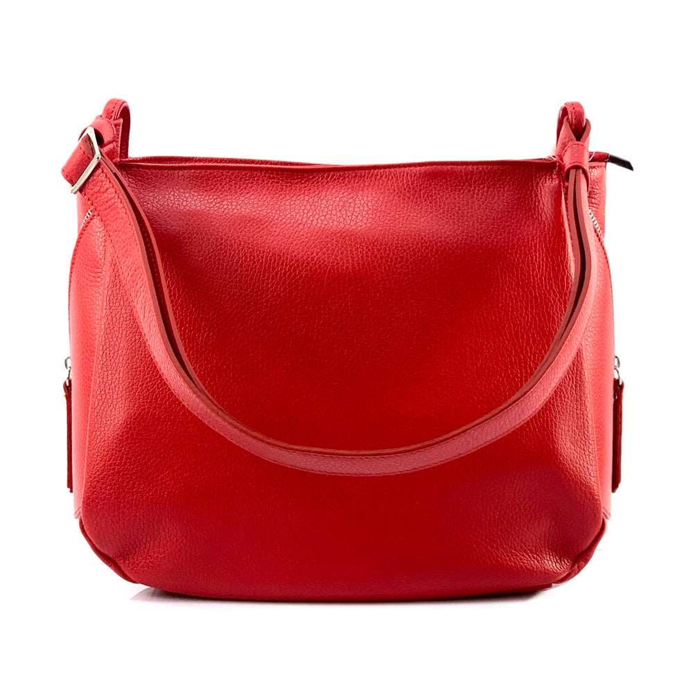 Beatrice leather Handbag Colour Light red handbag