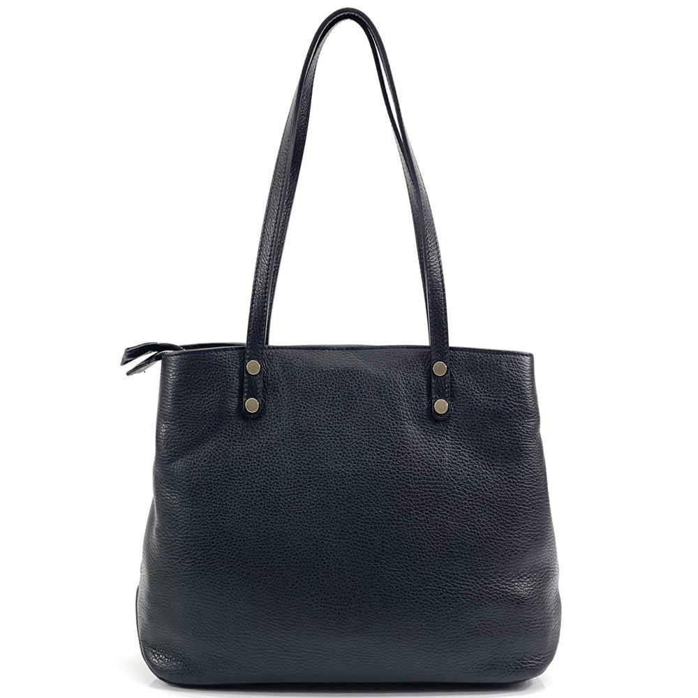 Filomena leather shoulder bag