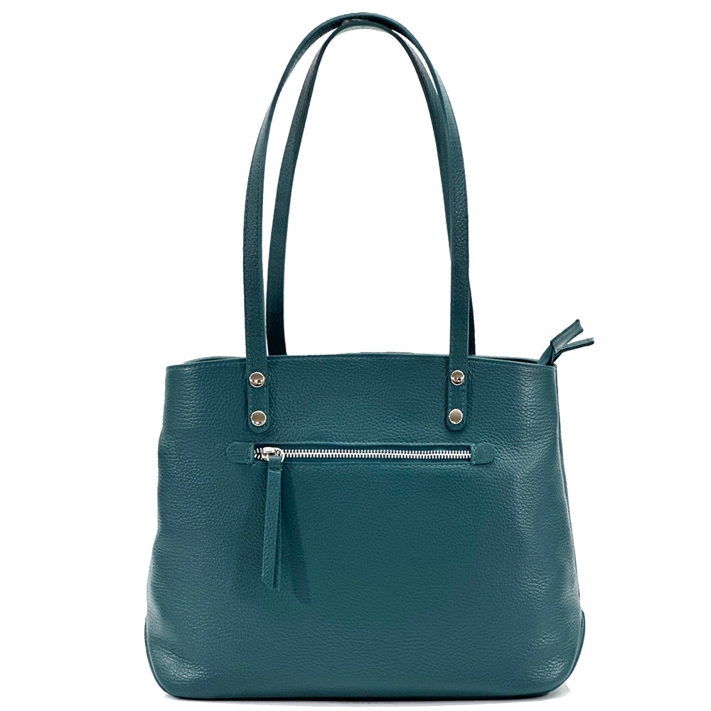 Filomena leather shoulder bag