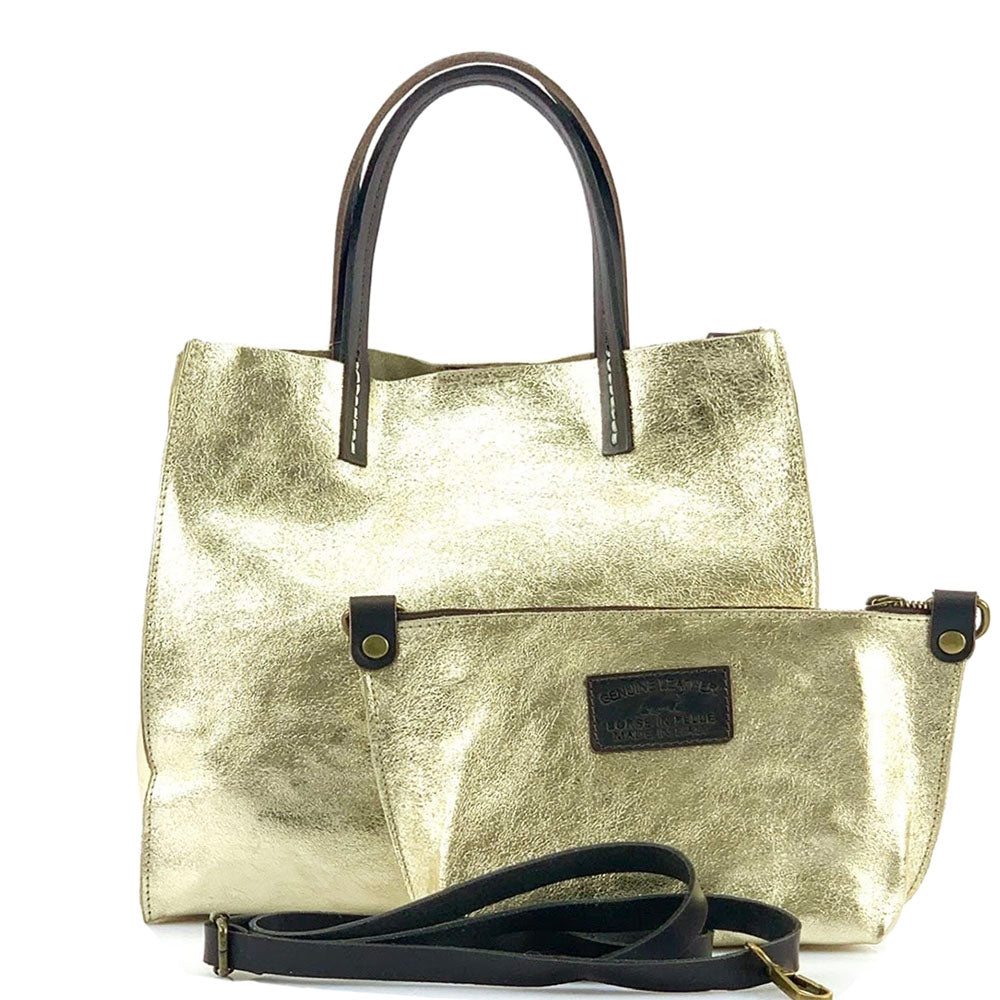 Zama cow Leather Handbag