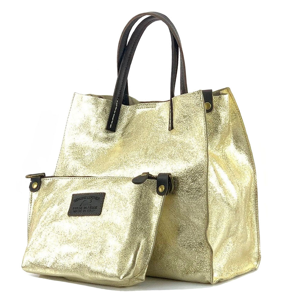 Zama cow Leather Handbag