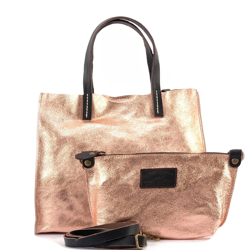 Zama cow Leather Handbag