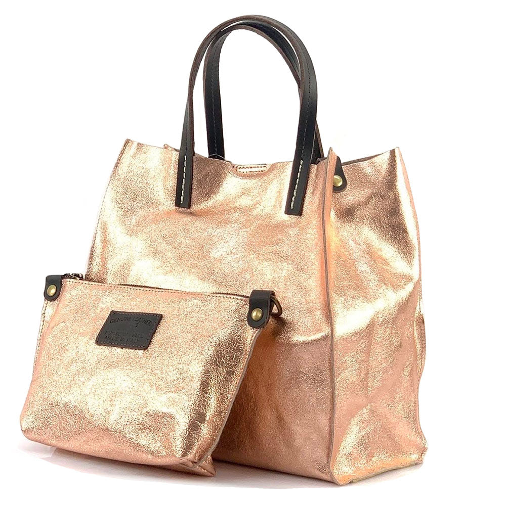 Zama cow Leather Handbag