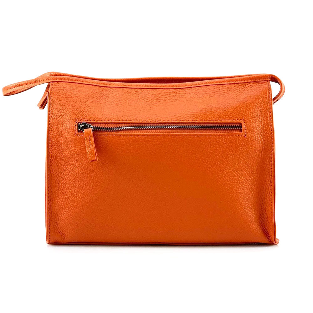 Elvira leather clutch