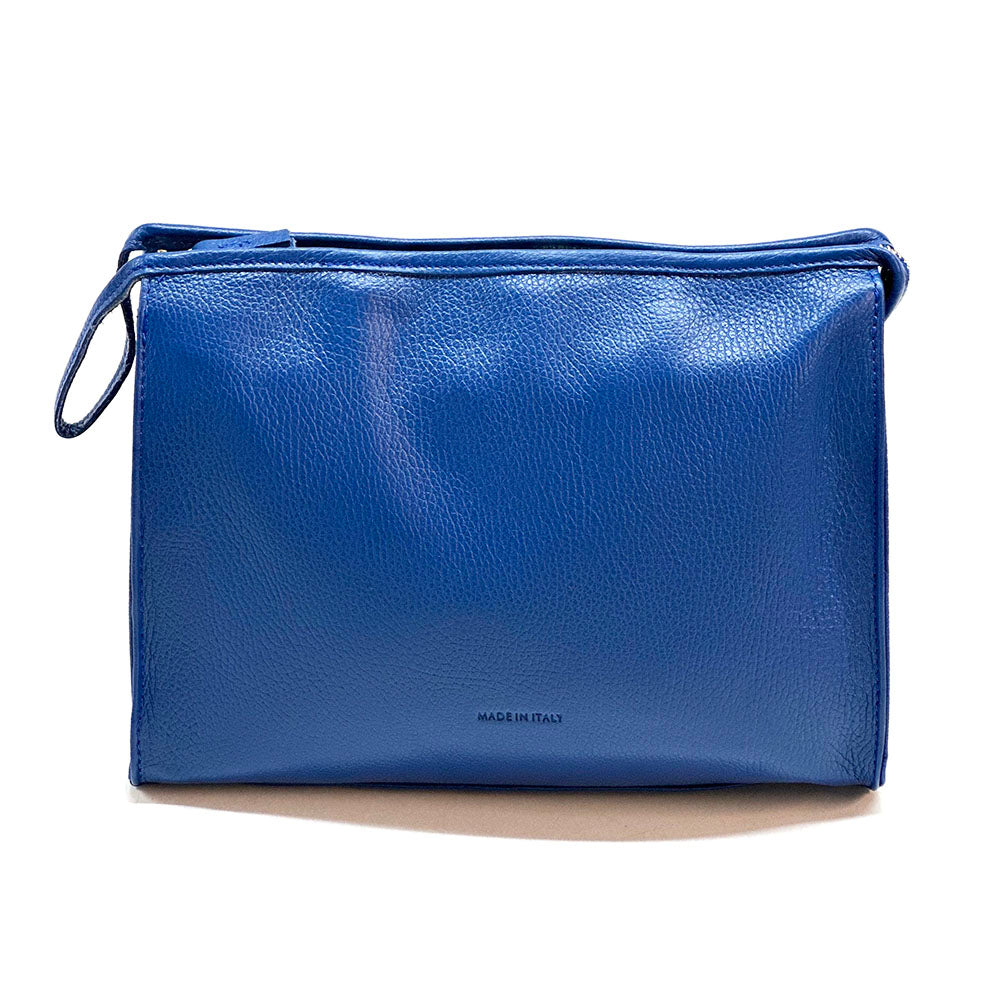 Elvira leather clutch