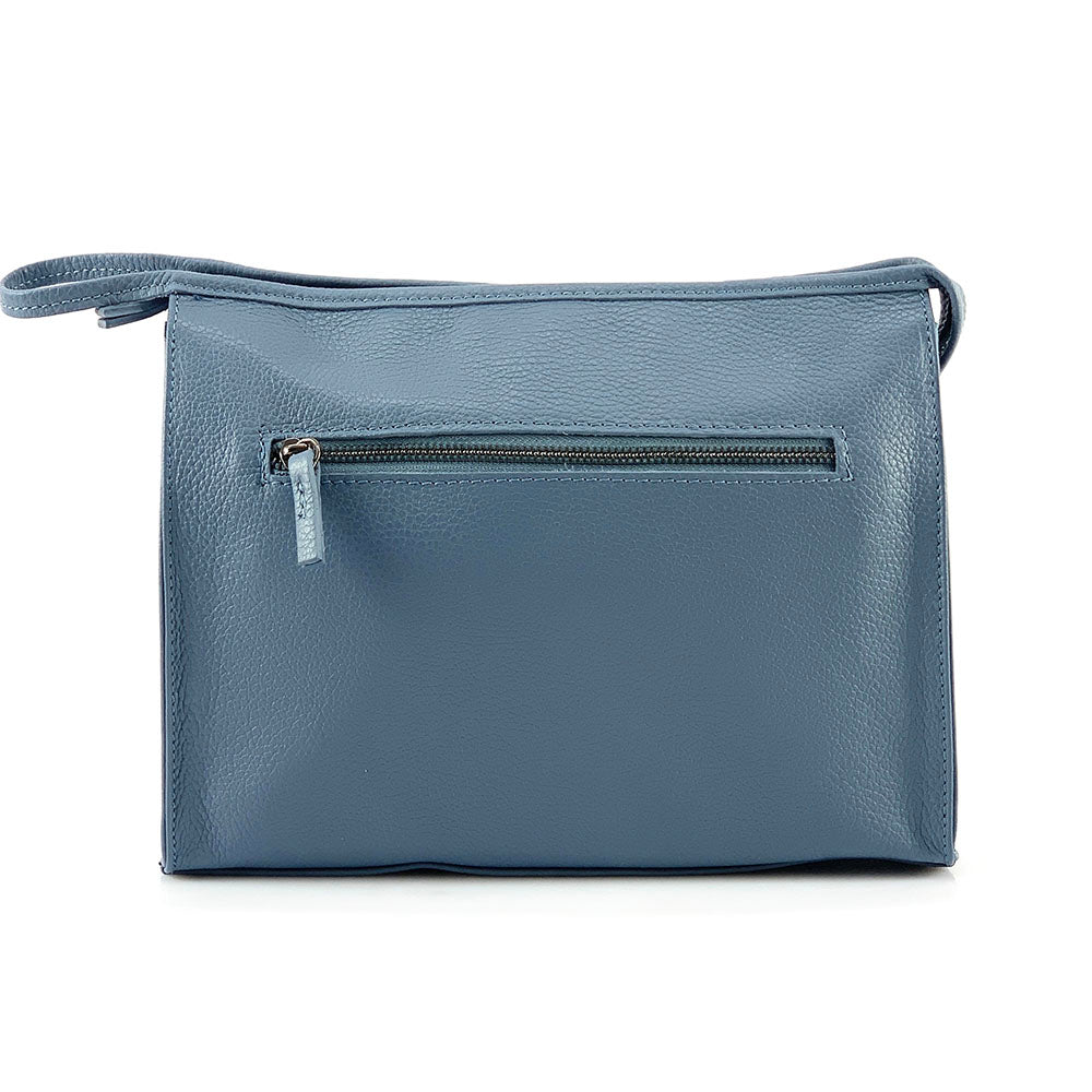 Elvira leather clutch