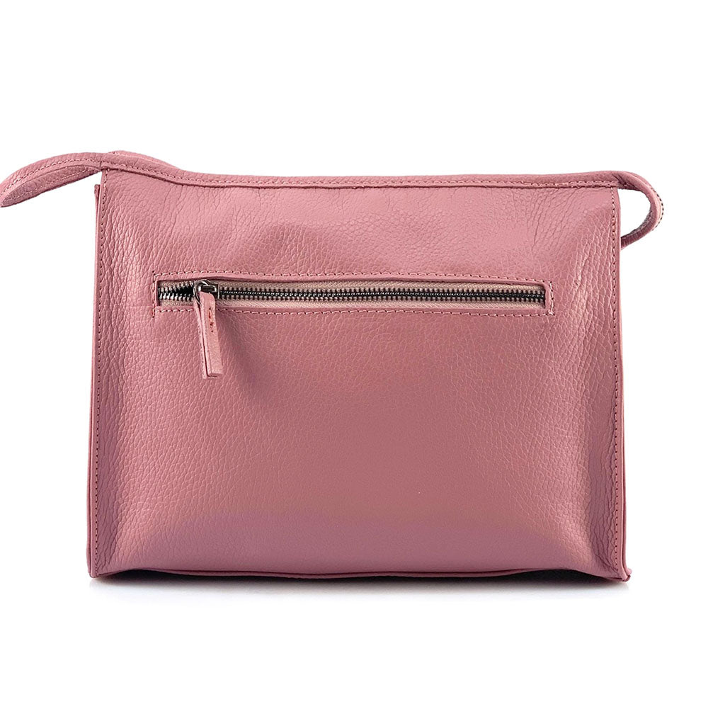 Elvira leather clutch