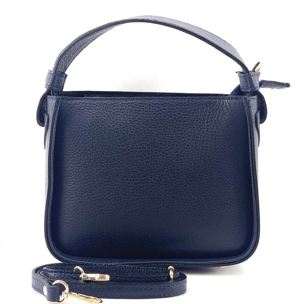 Alice Leather Handbag Colour Dark blue handbag