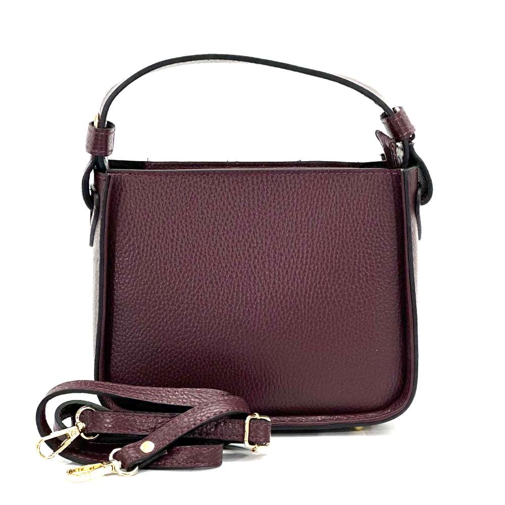 Alice Leather Handbag Colour Bordeaux handbag