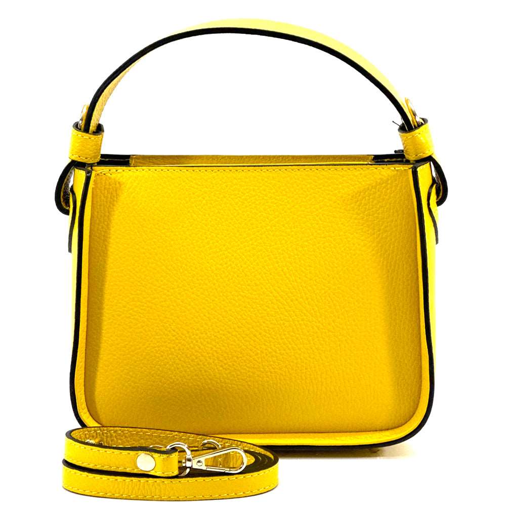 Alice Leather Handbag Colour Yellow handbag