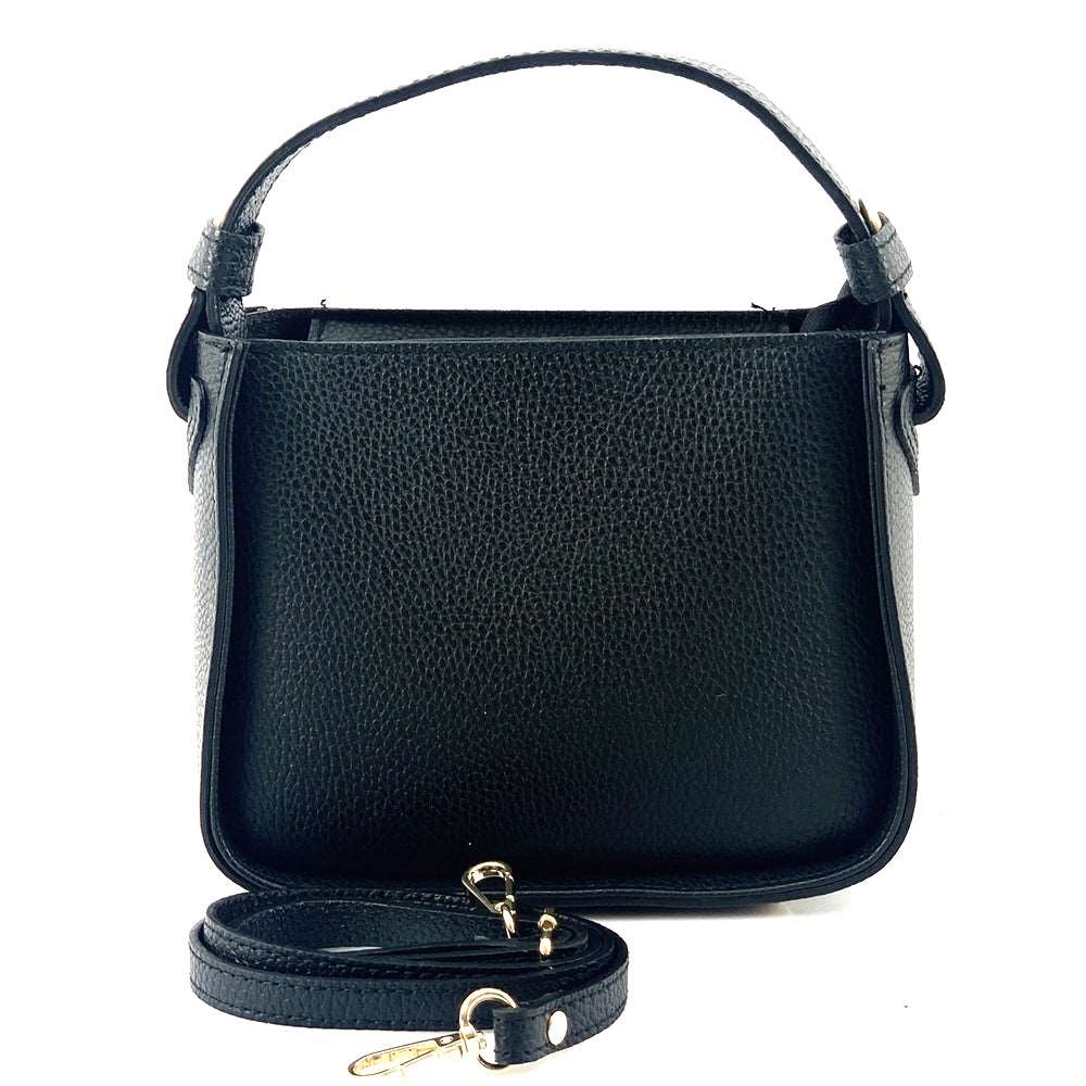 Alice Leather Handbag Colour Black handbag