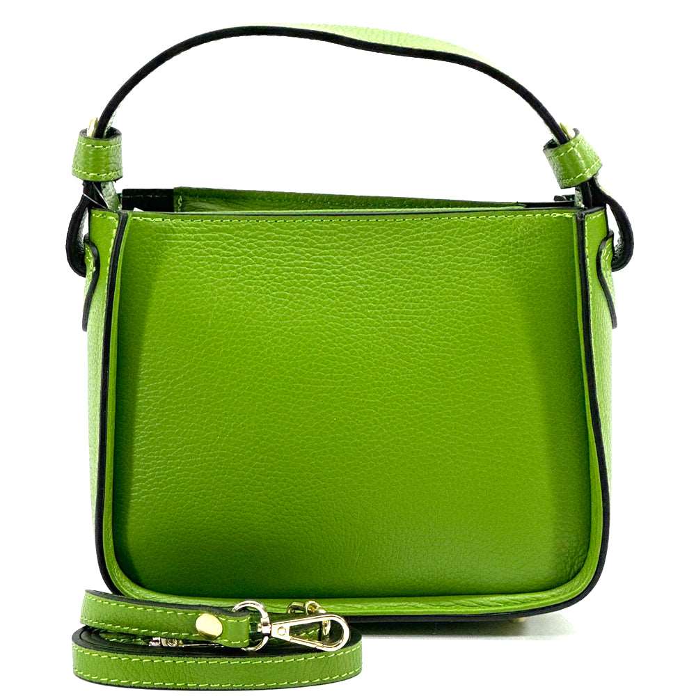 Alice Leather Handbag Colour Light Green handbag