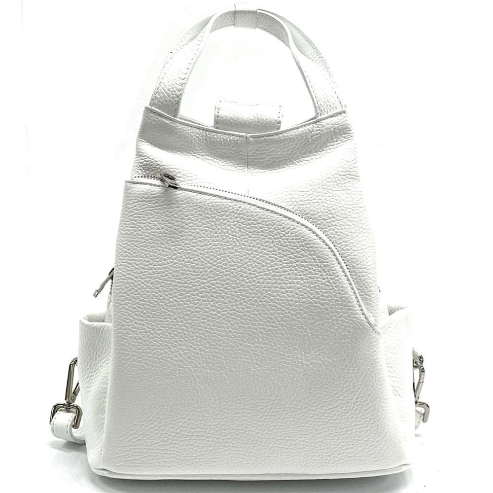 Antonella Leather Backpack Colour White backpack