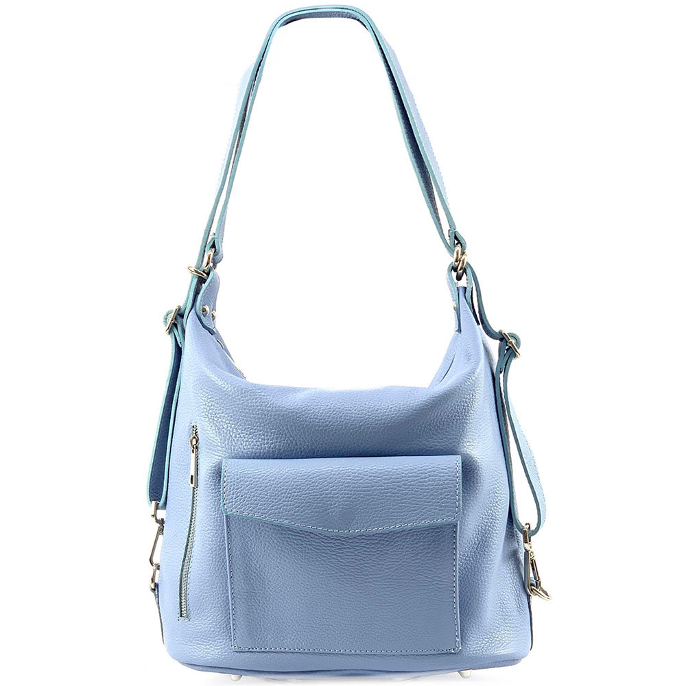 Lidia leather shoulder bag