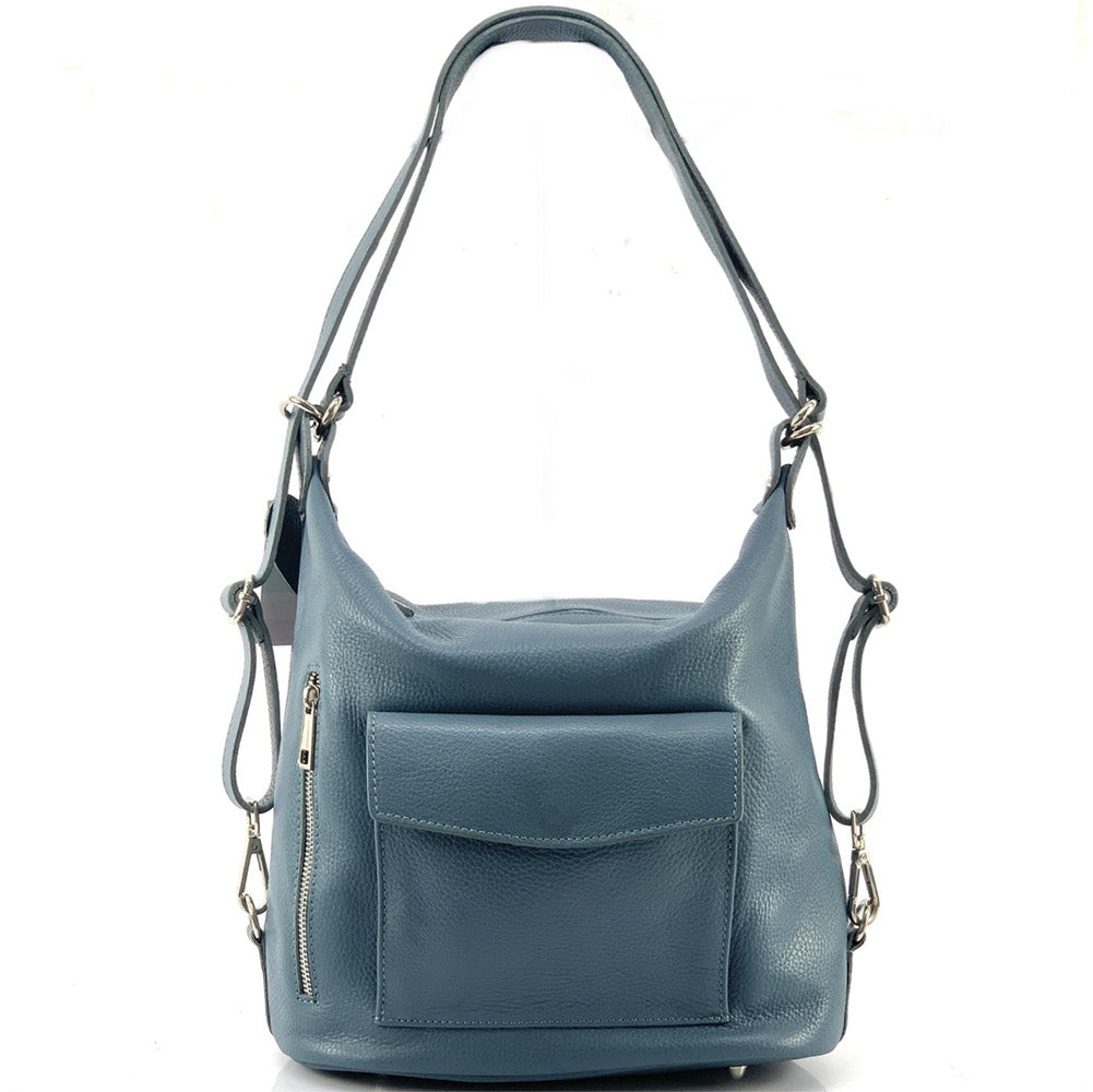 Lidia leather shoulder bag