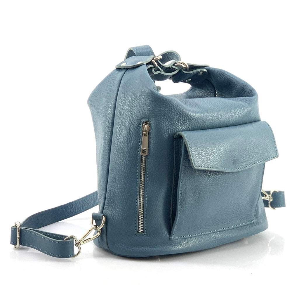 Lidia leather shoulder bag