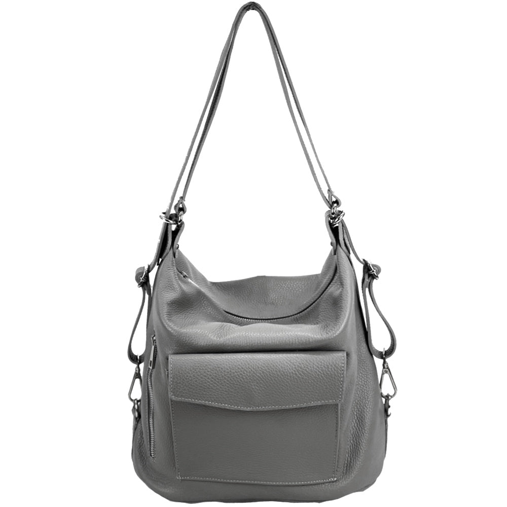 Lidia leather shoulder bag