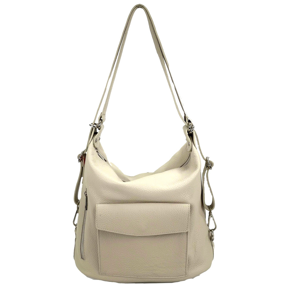 Lidia leather shoulder bag