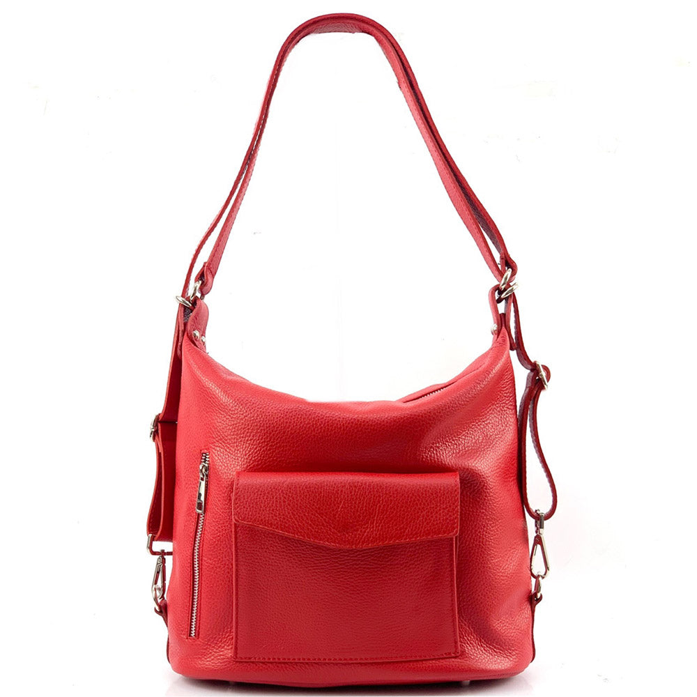 Lidia leather shoulder bag